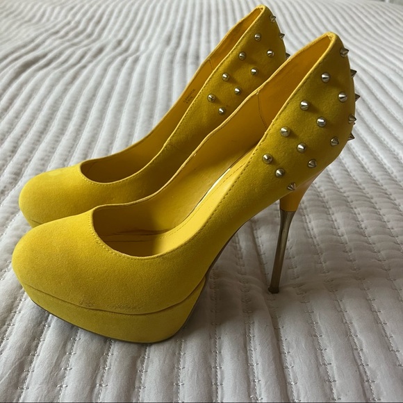 Shoedazzle Shoe Dazzle CANDICE Stilettos Heels Studded US Women Size 9-5 US - Picture 6 of 11